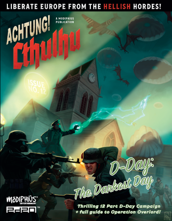 Achtung! Cthulhu 2d20 RPG: D-Day The Darkest Day