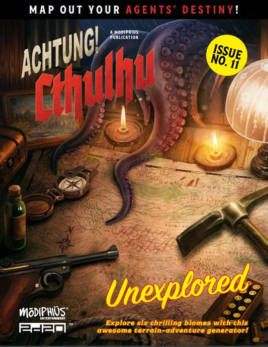 Achtung! Cthulhu 2d20 RPG: Unexplored