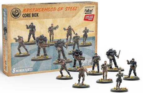 Fallout Wasteland Warfare: Brotherhood Of Steel - Core Set