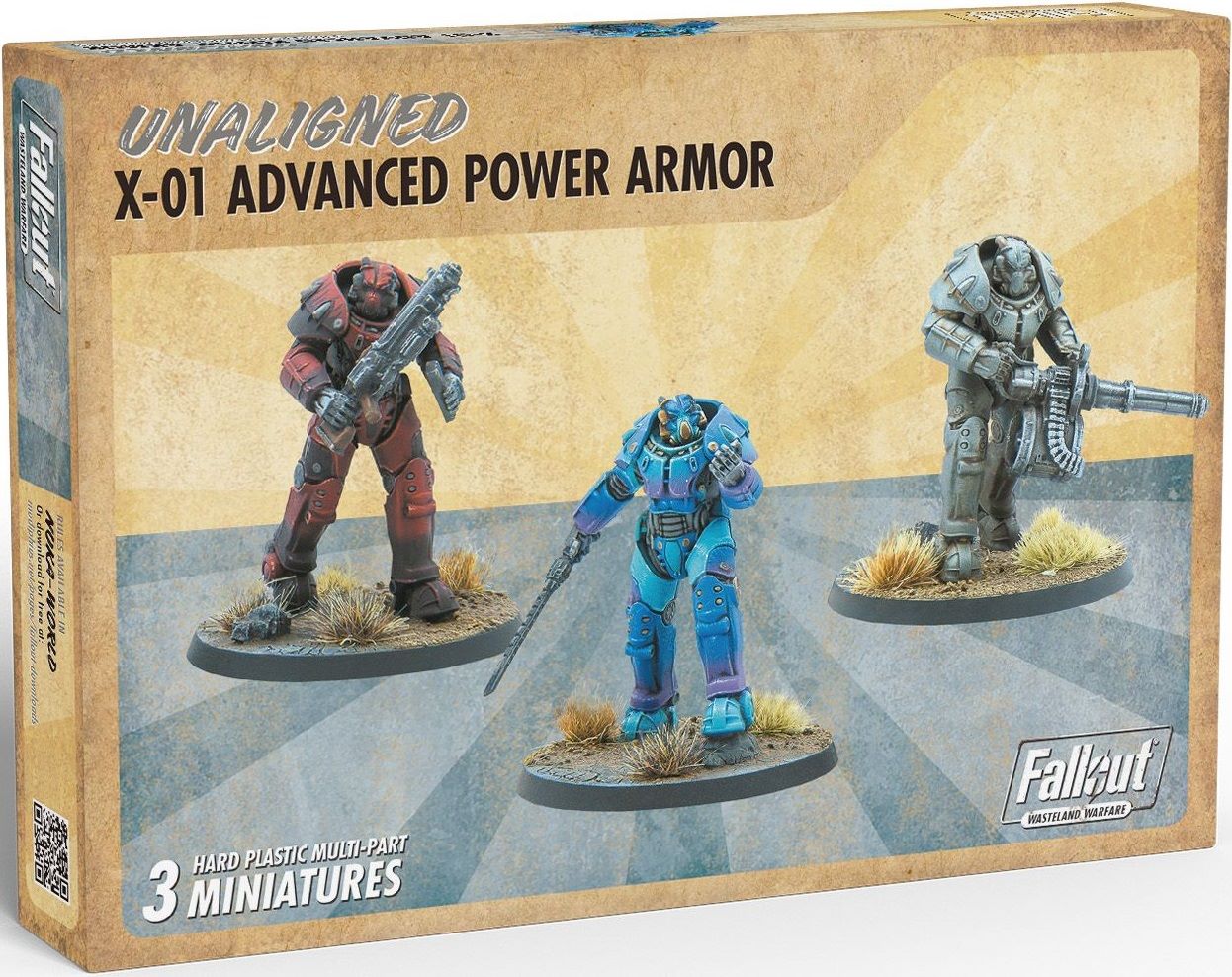 Fallout Wasteland Warfare: Unaligned - X-01 Power Armor
