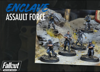 Fallout Wasteland Warfare: Enclave - Assault Force