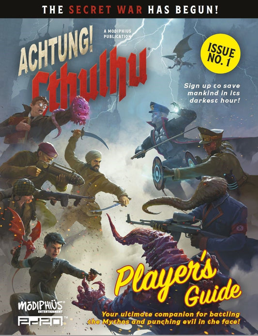 Achtung! Cthulhu 2d20 RPG: Players Guide