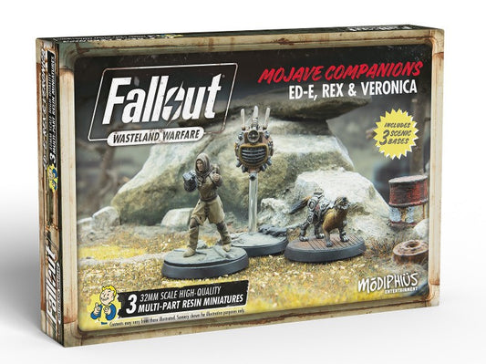Fallout Wasteland Warfare: Mojave Companions - Ed-E, Rex & Veronica