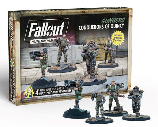 Fallout Wasteland Warfare: Gunners - Conquerors Of Quincy