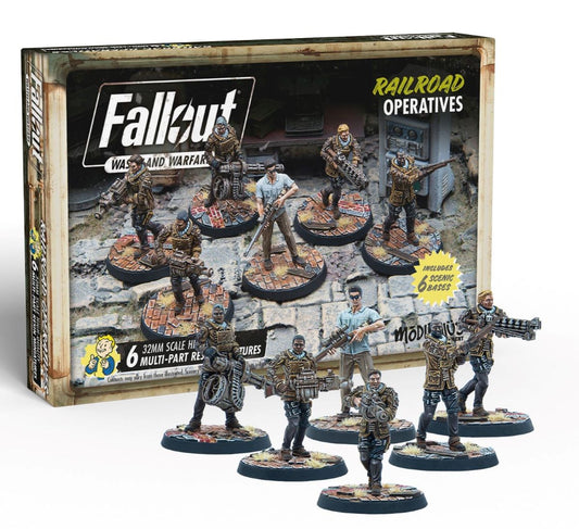 Fallout Wasteland Warfare: Railroad - Operatives