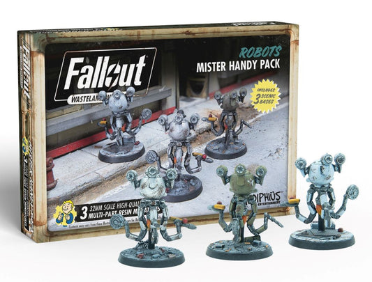 Fallout Wasteland Warfare: Robots - Mister Handy Pack