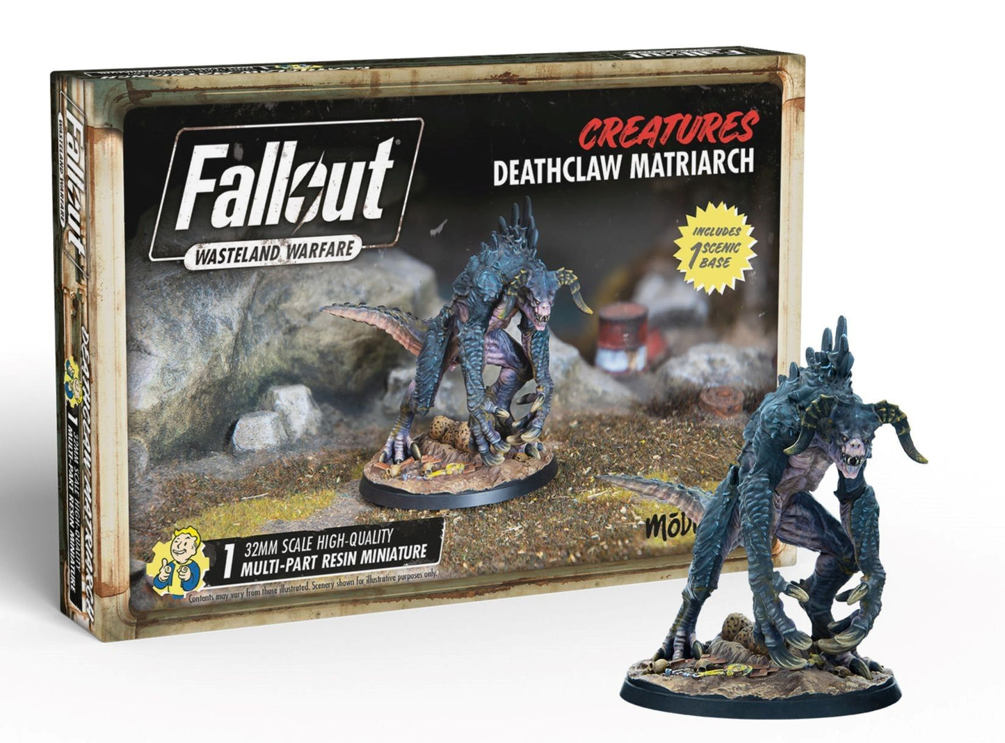 Fallout Wasteland Warfare: Creatures - Deathclaw Matriach