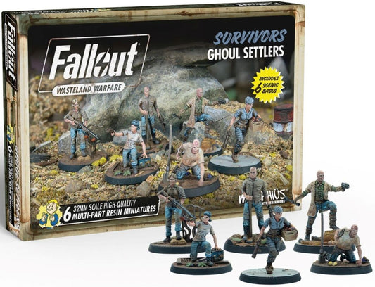 Fallout Wasteland Warfare: Survivors - Ghoul Settlers