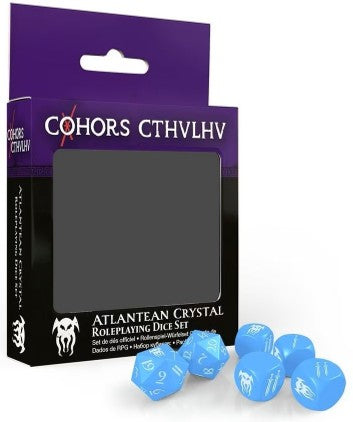 Cohors Cthulhu RPG: Atlantean Crystal Dice Pack