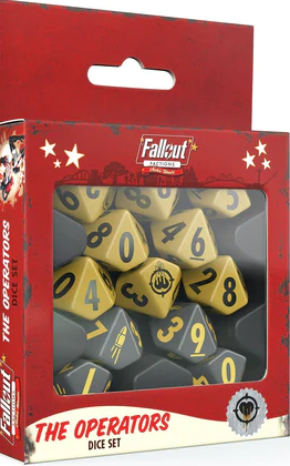 Fallout Factions: Dice Set - The Operators