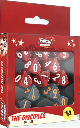 Fallout Factions: Dice Set - The Disciples