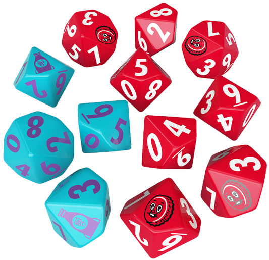 Fallout Factions: Dice Set - Nuka-Cola