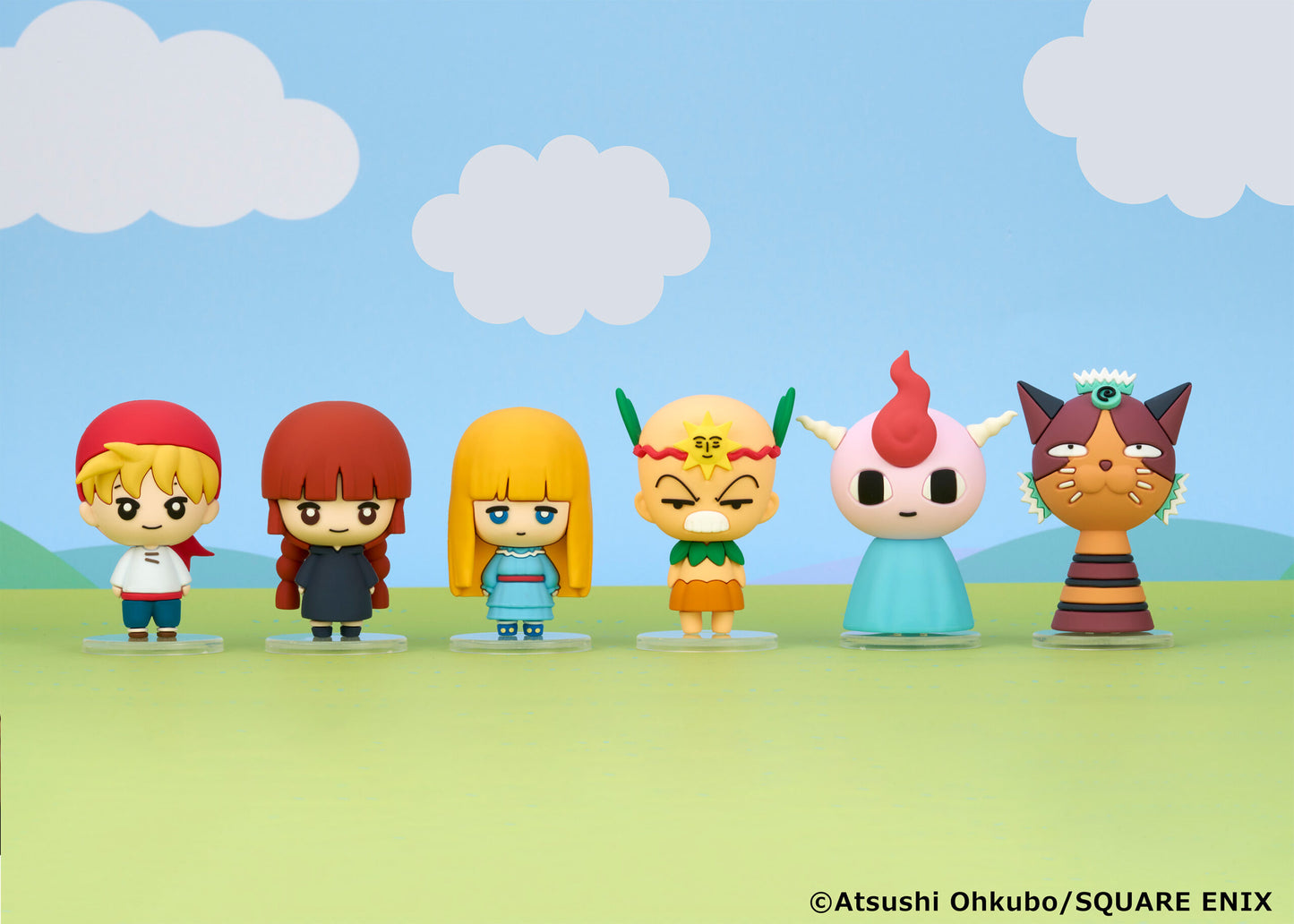 Nyokinto Magical Circle Guru Guru Mascot Figure
