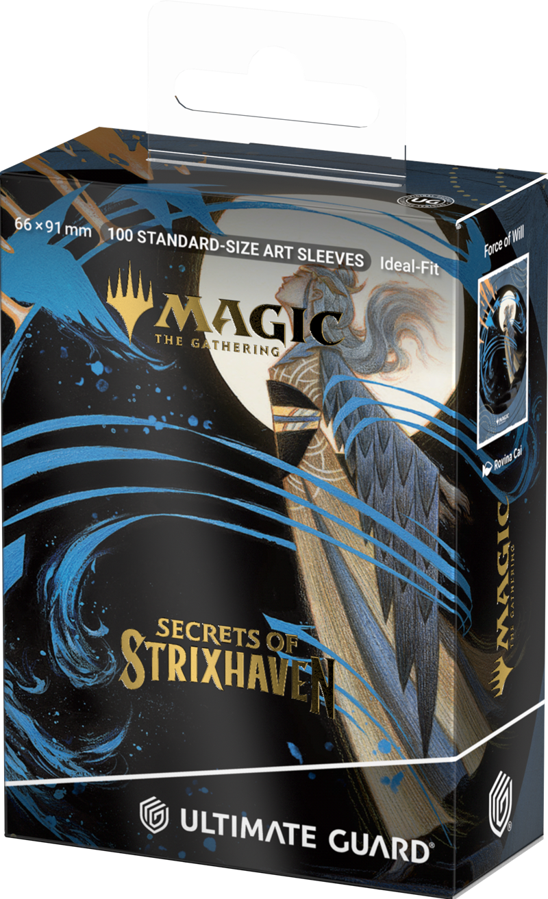 Ultimate Guard MTG Secrets Of Strixhaven: Sleeves – Blue Mythic 3