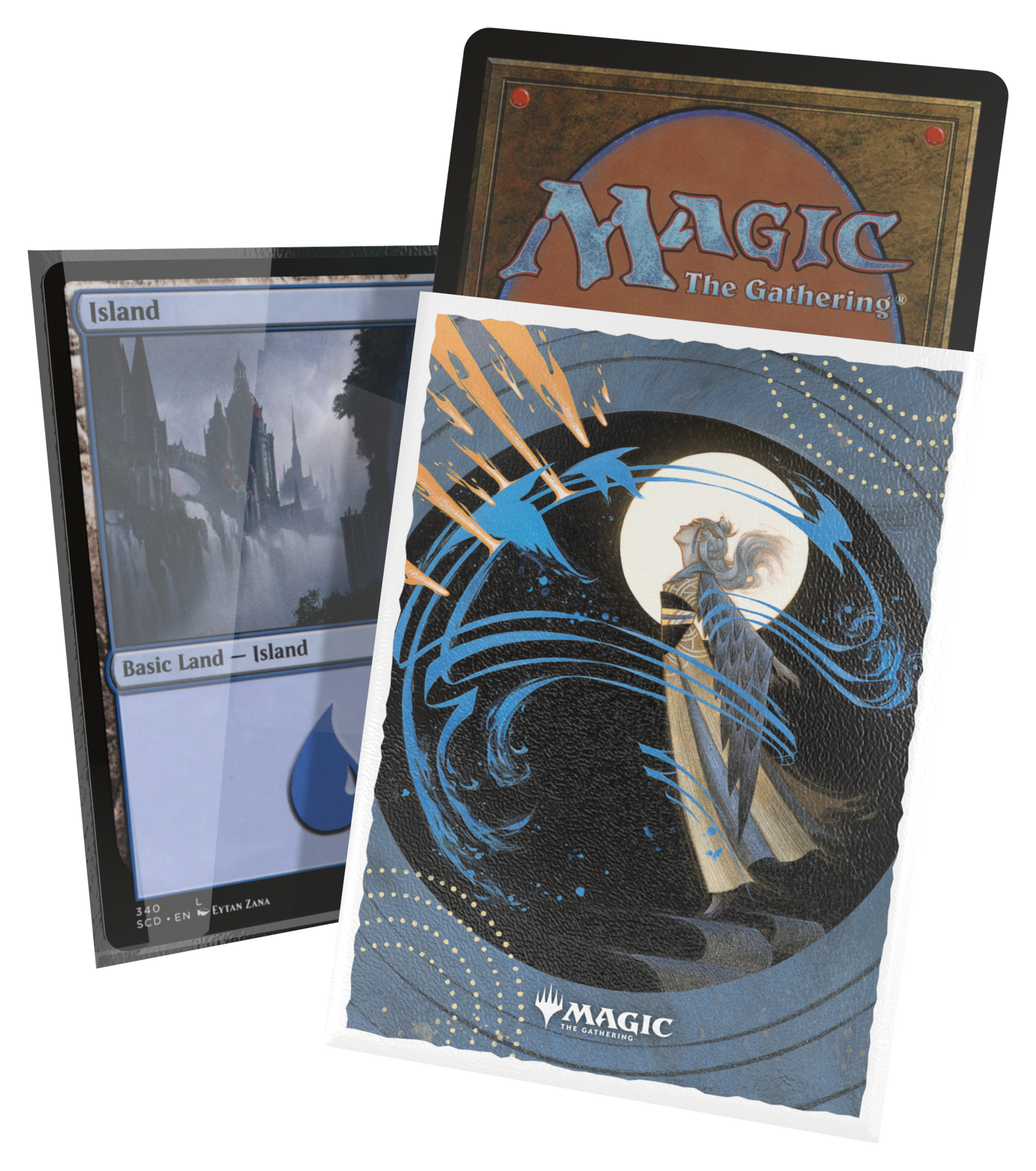 Ultimate Guard MTG Secrets Of Strixhaven: Sleeves – Blue Mythic 3