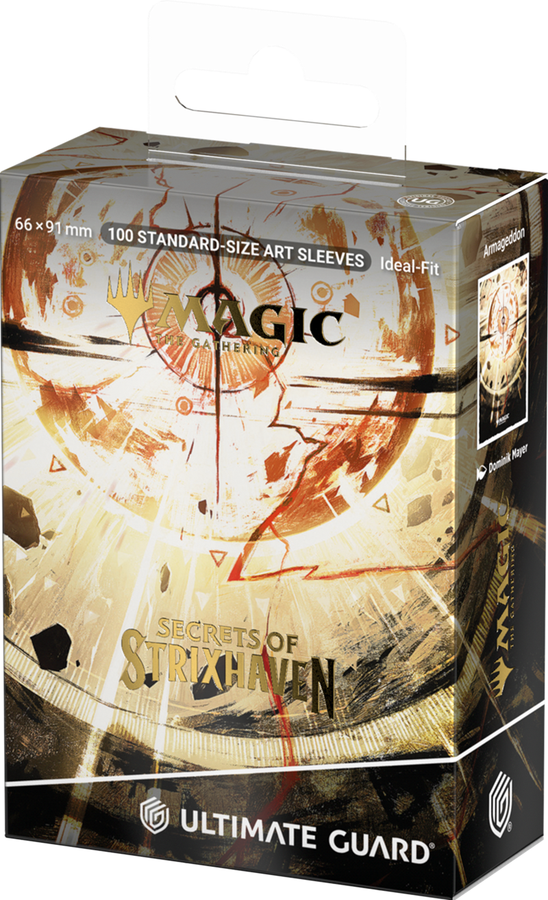 Ultimate Guard MTG Secrets Of Strixhaven: Sleeves – White Mythic