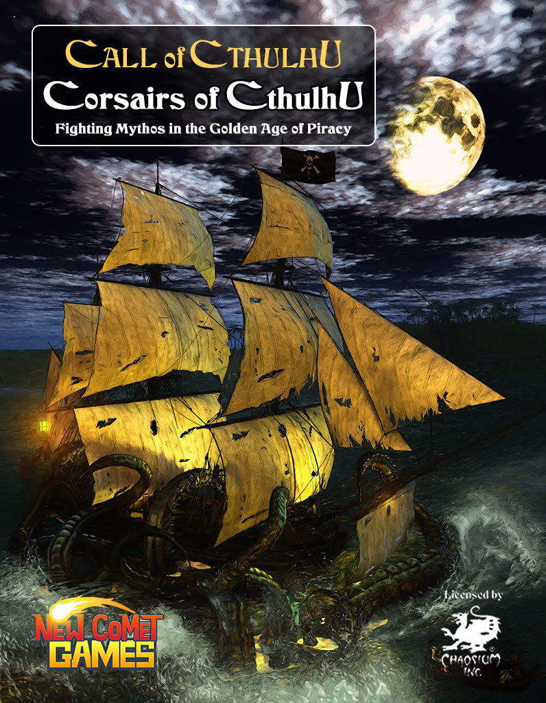 Call Of Cthulhu RPG: Corsairs Of Cthulhu - Fighting Mythos In Golden Age
