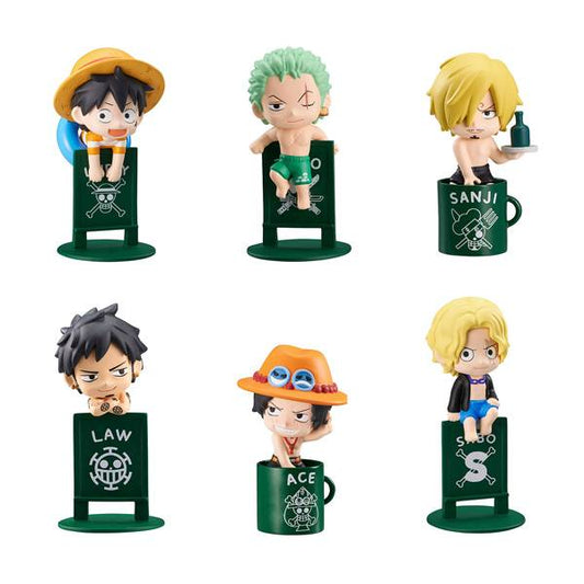 Ochatomo Series ONE PIECE Pirates Vacation Figure Blind Box