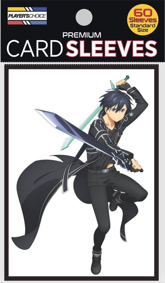 Player's Choice: Sleeves 60 Count - Sword Art Online Kirito