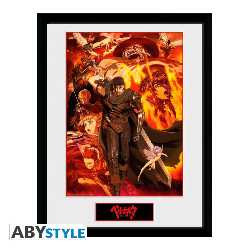 Berserk Framed Print Collage