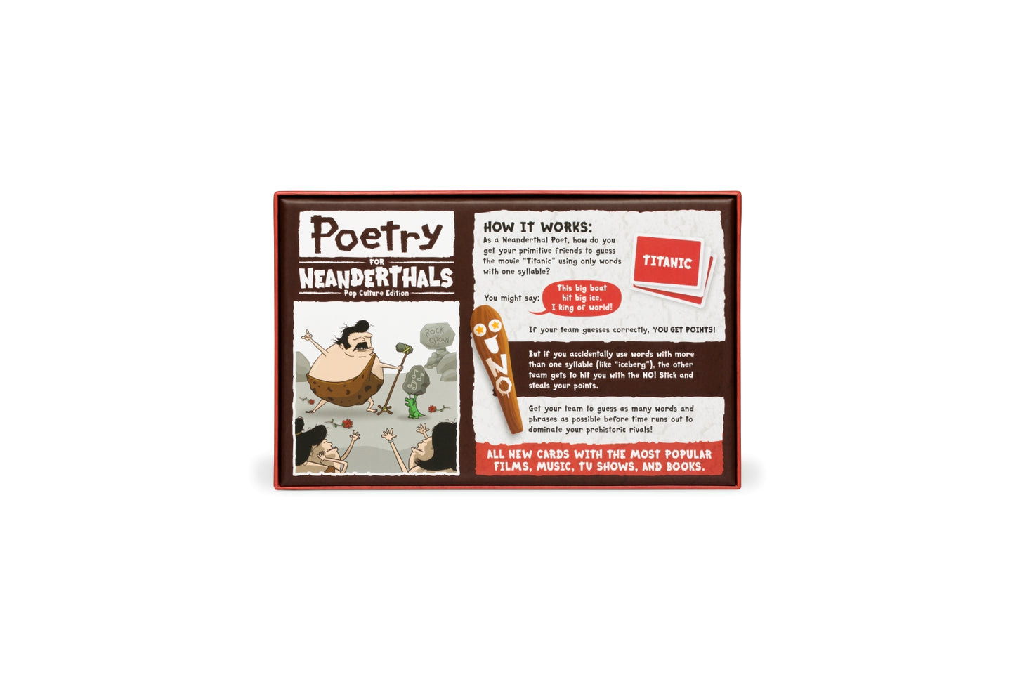 Poetry For Neanderthals: Pop Culture Edition