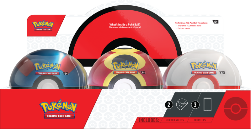 Pokémon: Poke Ball Tin Winter 2025