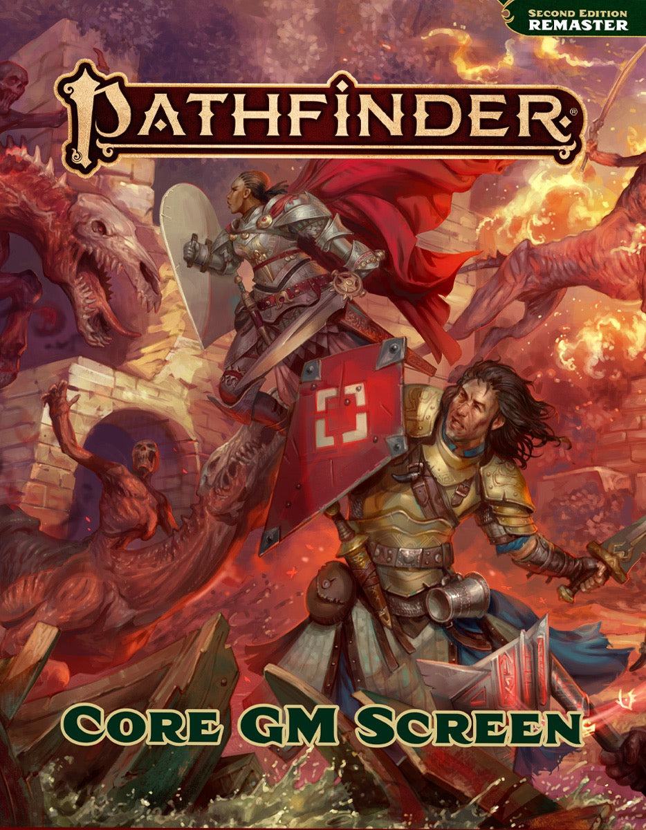 Pathfinder 2E: Remaster GM Screen