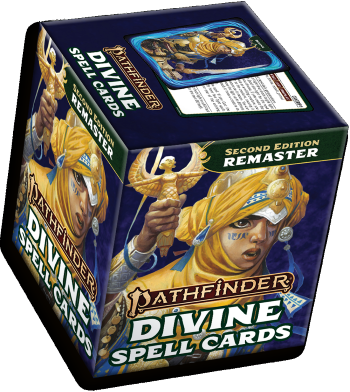 Pathfinder 2E: Divine Spell Cards Remastered