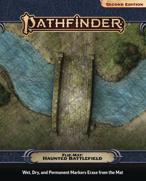 Pathfinder Flip-Mat: Haunted Battlefield