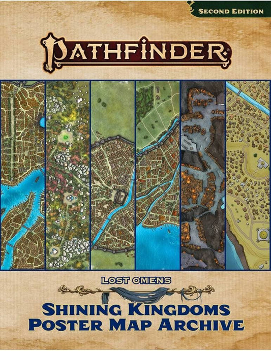 Pathfinder 2E: Shining Kingdoms Poster Map Archive