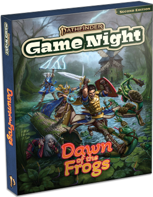 Pathfinder 2E: Game Night Dawn Of The Frogs Deluxe Adventure