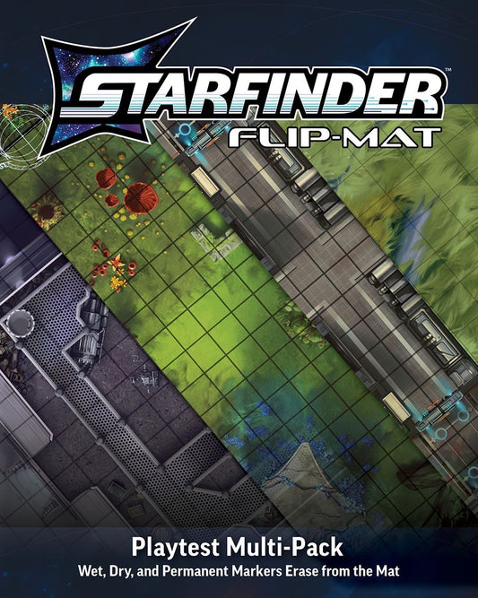 Starfinder RPG: Flip-Mat - Playtest Multi-Pack