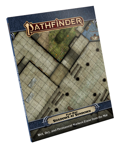 Pathfinder Flip-Mat: Shadows At Sundown