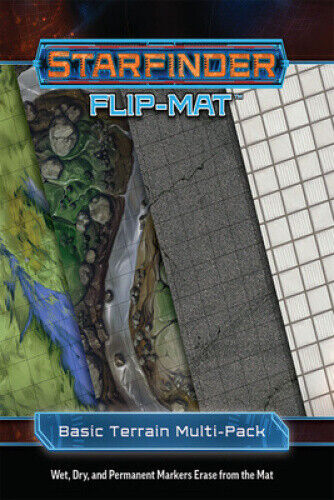 Starfinder RPG: Flip-Mat – Basic Terrain Multi-Pack