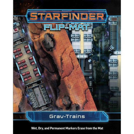 Starfinder RPG: Flip-Mat – Grav Trains