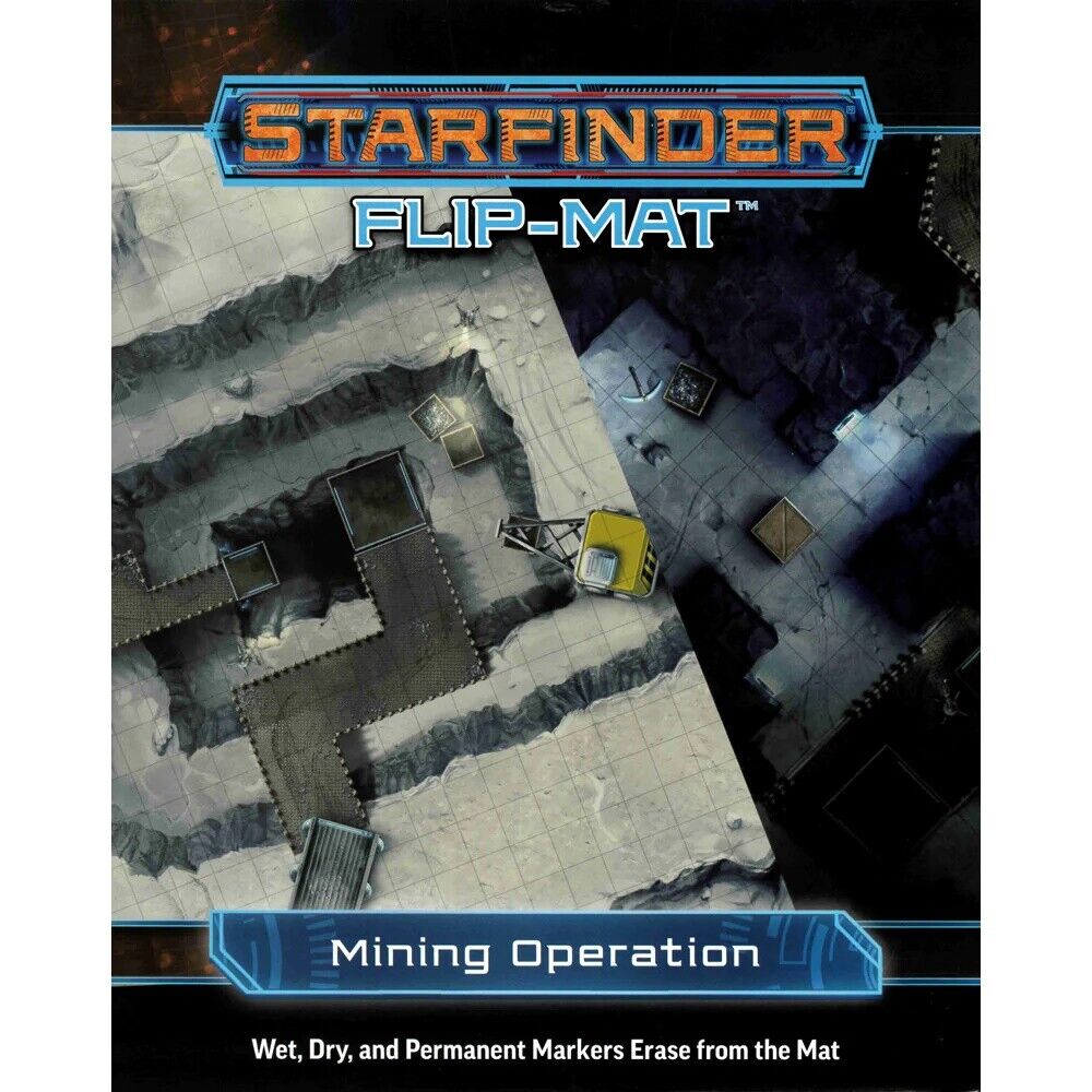 Starfinder RPG: Flip-Mat – Mining Operation