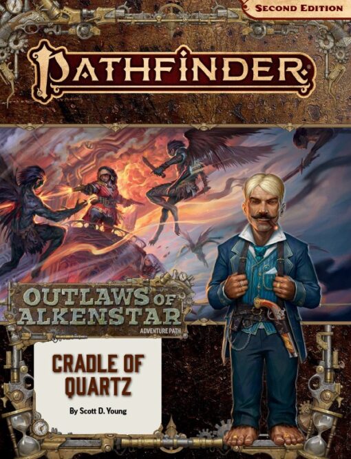 Pathfinder 2E: Outlaws Of Alkenstar 2 Of 3 - Cradle Of Quartz