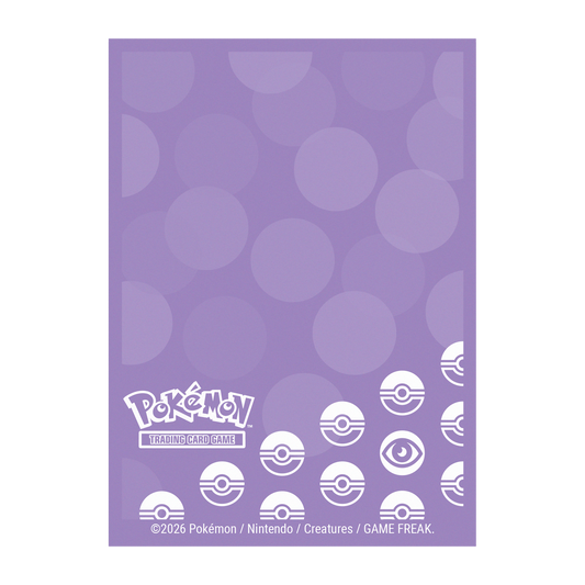 Pokémon: Ultra Pro Sleeves 65 Count - Psychic Type Energy