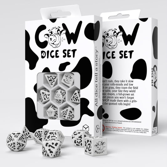 Cow Dice Set: Moozilla