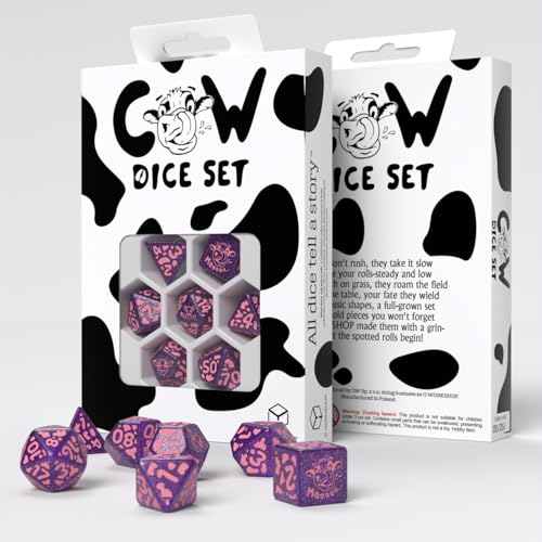 Cow Dice Set: Ramoona