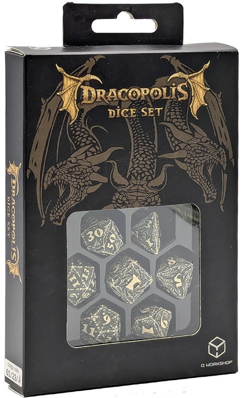 Dracopolis Dice Set: The Scandinavian Blackfang