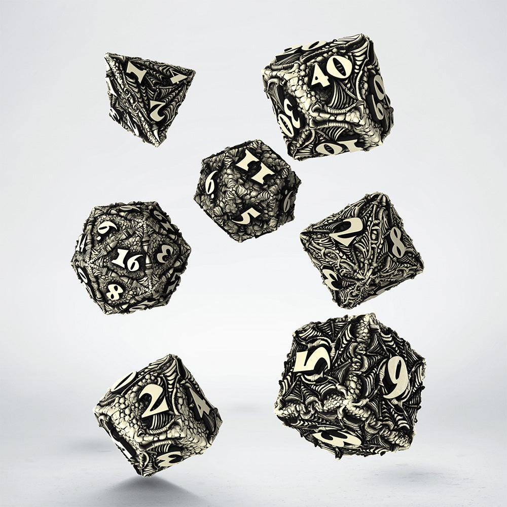 Dracopolis Dice Set: The Scandinavian Blackfang