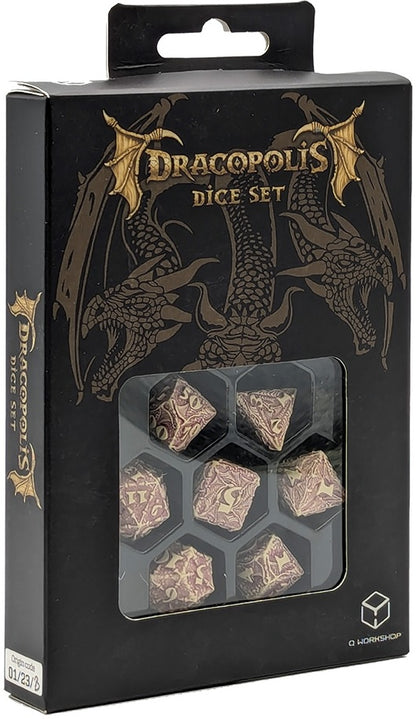 Dracopolis Dice Set: The Yuacatan Featherwing