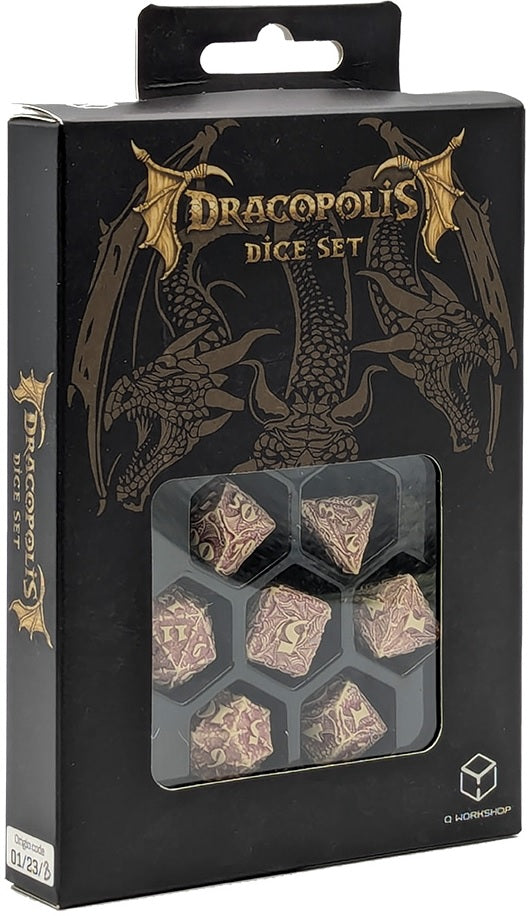 Dracopolis Dice Set: The Yuacatan Featherwing