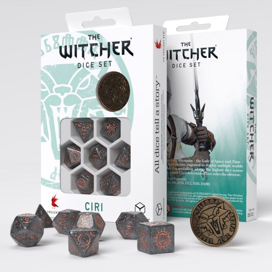 Witcher: Dice Set - Ciri Elder Blood