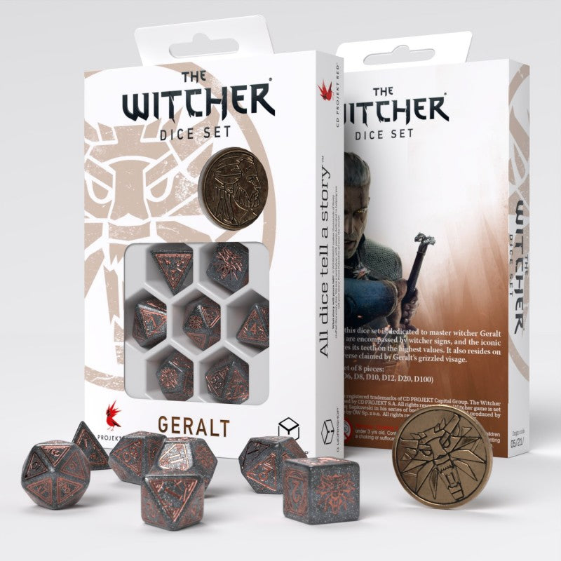 Witcher: Dice Set - Geralt Price Of Neutrality
