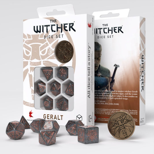 Witcher: Dice Set - Geralt Price Of Neutrality