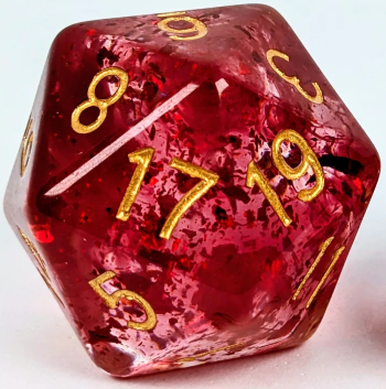 Role 4 Initiative: XL D20 30mm - Alchemist's Stone