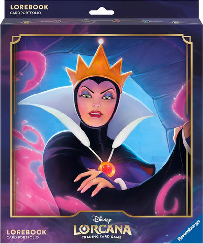 Lorcana:  Lorebook Card Portfolio - Evil Queen