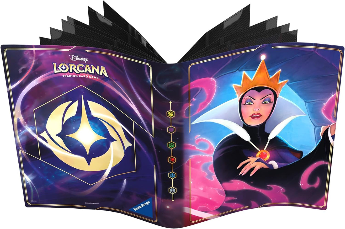 Lorcana:  Lorebook Card Portfolio - Evil Queen